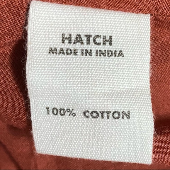 Hatch Maternity Dress 2 Clay Ikat Katherine Maxi Sleeveless Lightweight NWT - Picture 7 of 9